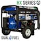 Duromax Portable Generator, Gasoline/Liquid Propane, 4,500 W/4,275 W Rated, 5,500 W/5,225 W Surge XP5500HX - alternate 1